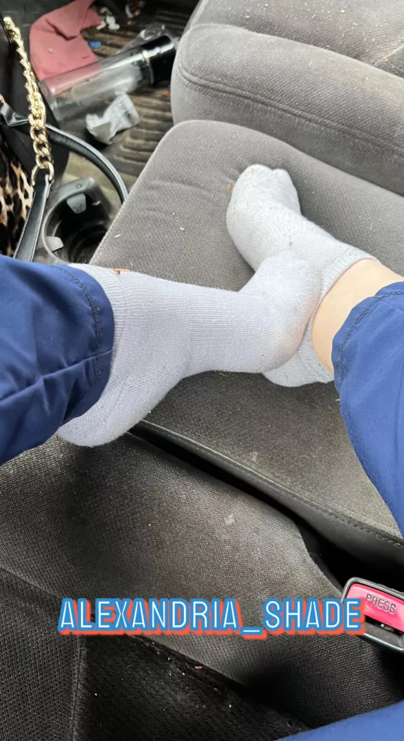 Rub my feet for me.