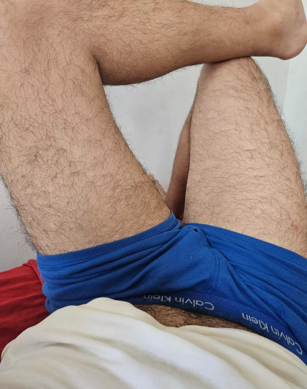 Rub my hairy legs