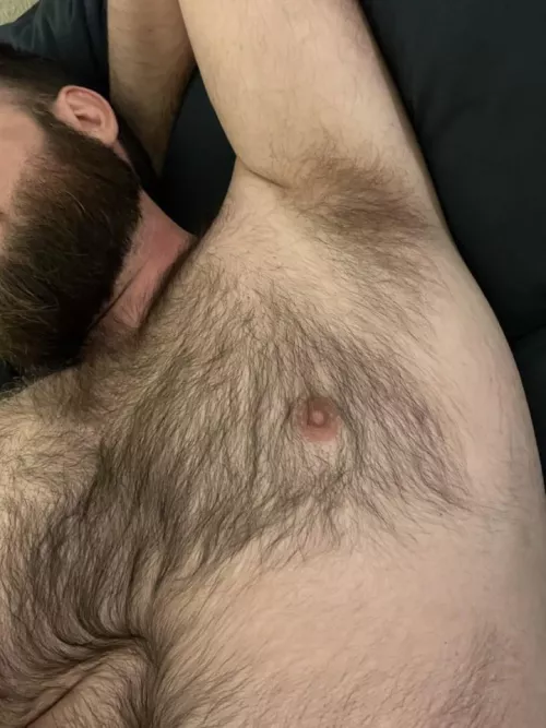 Rub up on it
