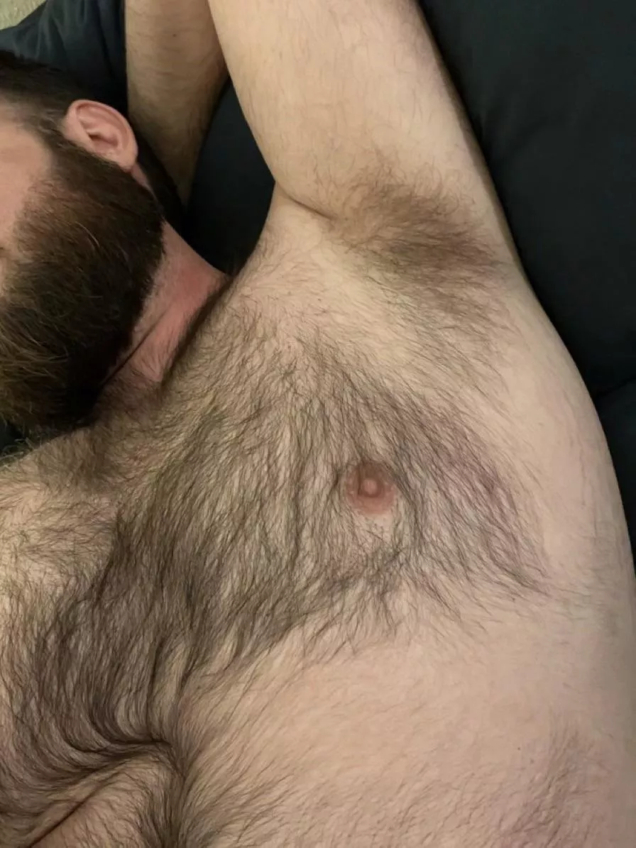 Rub up on it