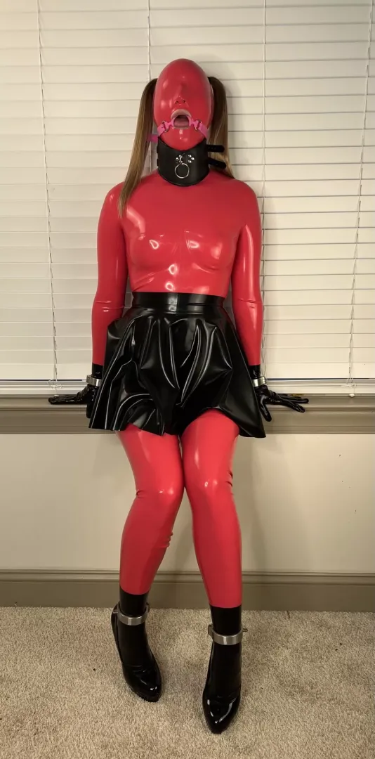 Rubber doll reporting for service