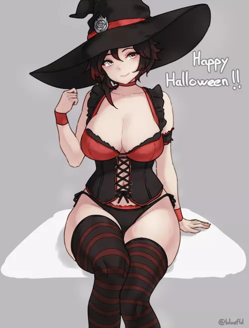 Ruby Wishes You All A Happy Halloween! (Bluefield)