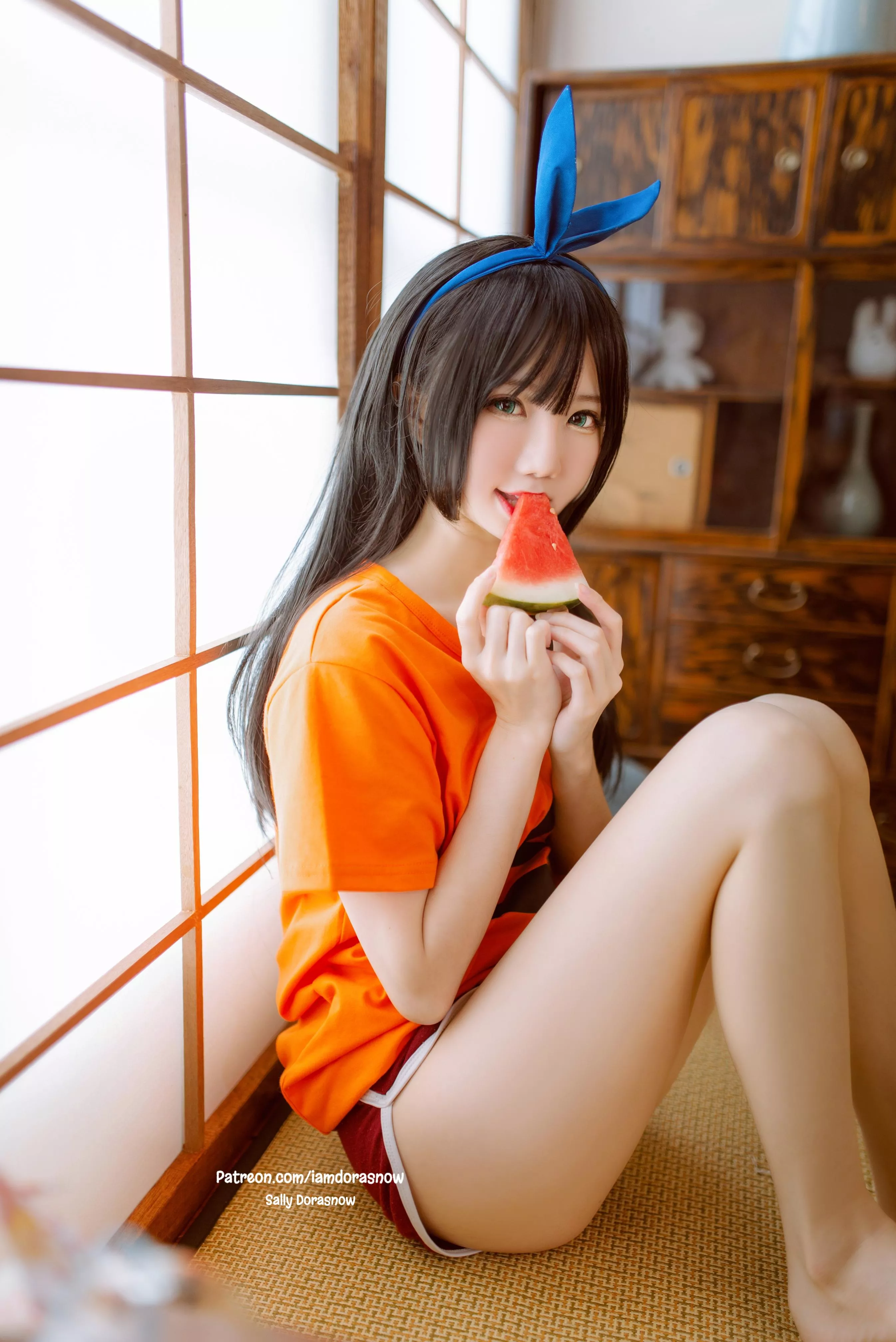 Ruka Sarashina from Kanojo Okarishimasu by Sally Dorasnow