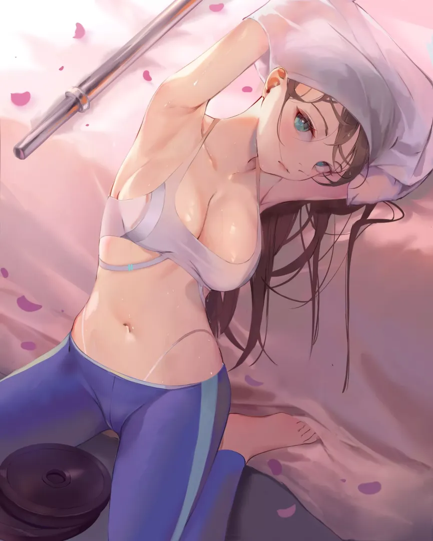 Rumani undressing [Nikke]