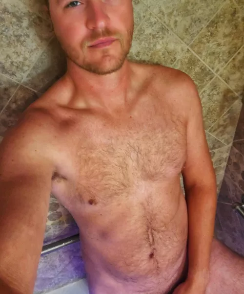 Run your fingers through my chest hair and I will melt in your hands