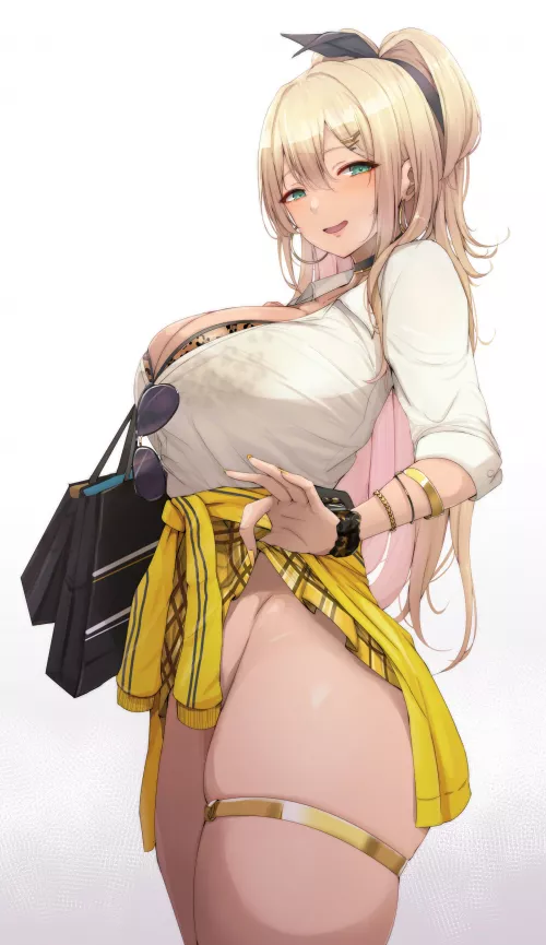 Rupee's not wearing panties (ryuu) [Goddess of Victory: Nikke]