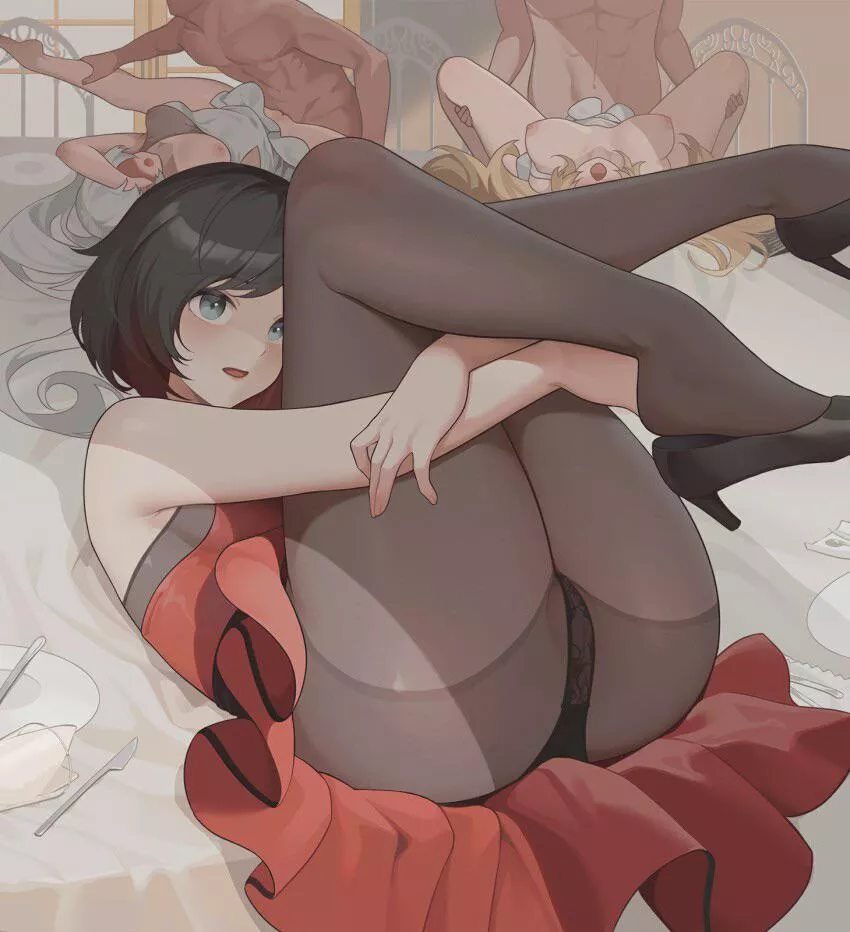 Rwby having fun (wangxiii)