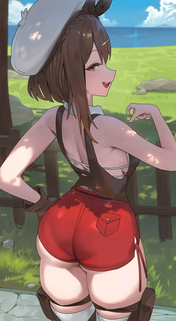 Ryza's back [Atelier Ryza]