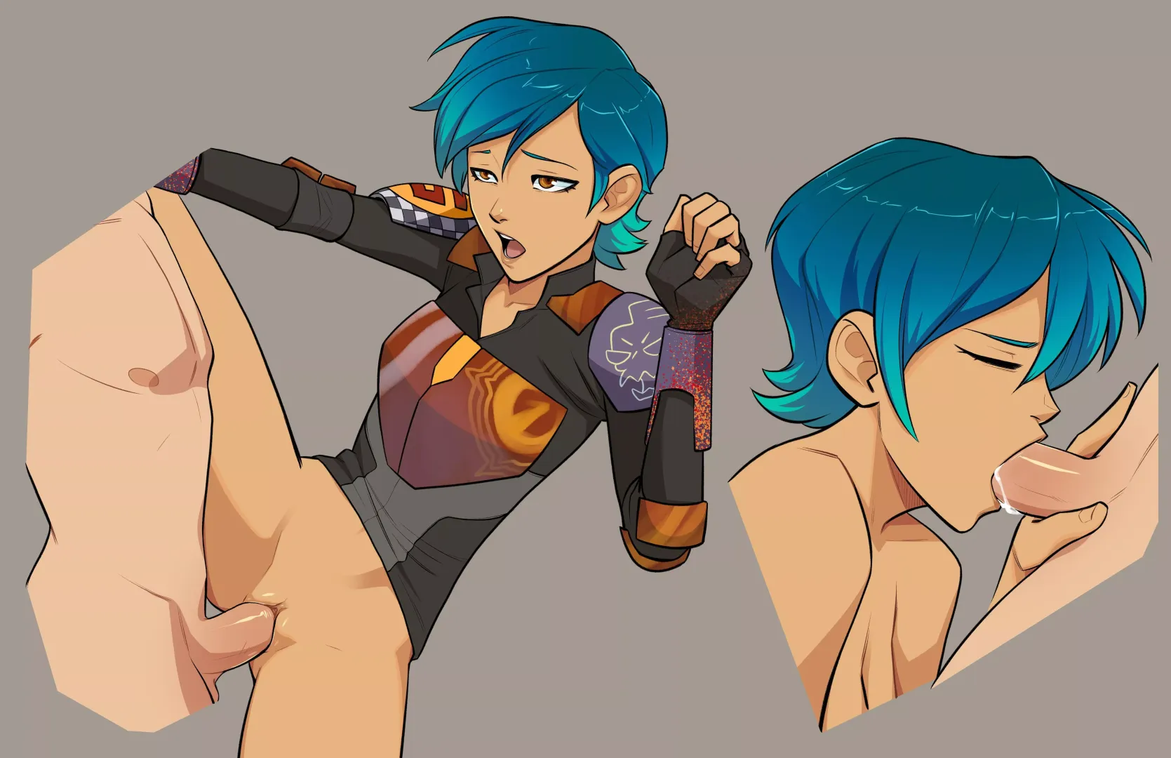 Sabine is having a great time (zet13)