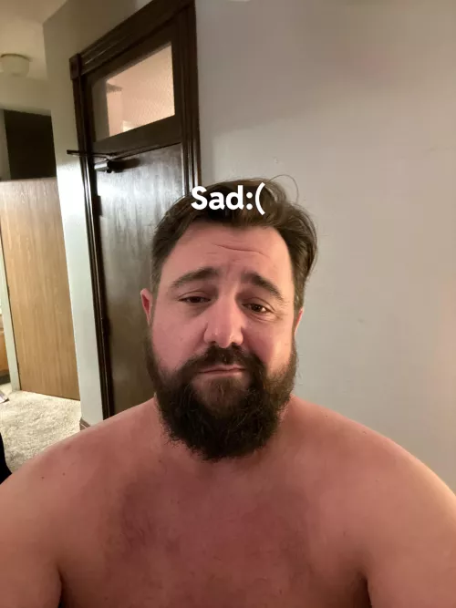 Sad bear