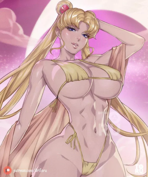 Sailor moon and her body