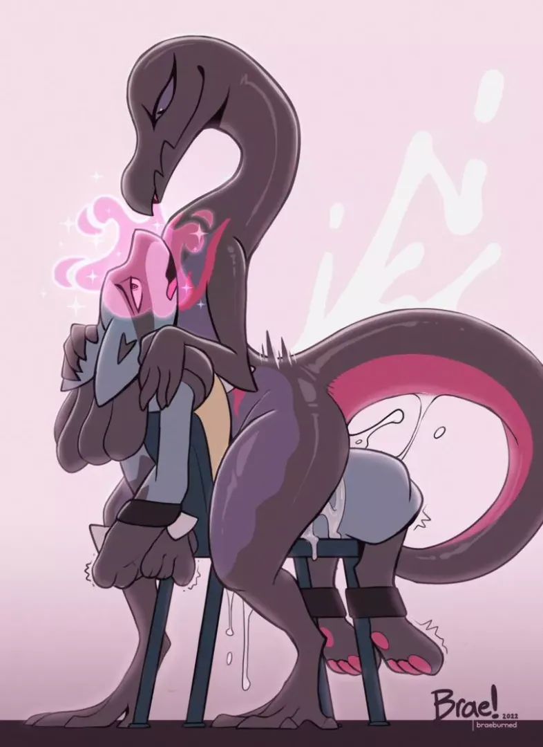 Salazzle is known to have a very Strong pheromones, and she isn't afraid to use them [FM] (BraeBurned)