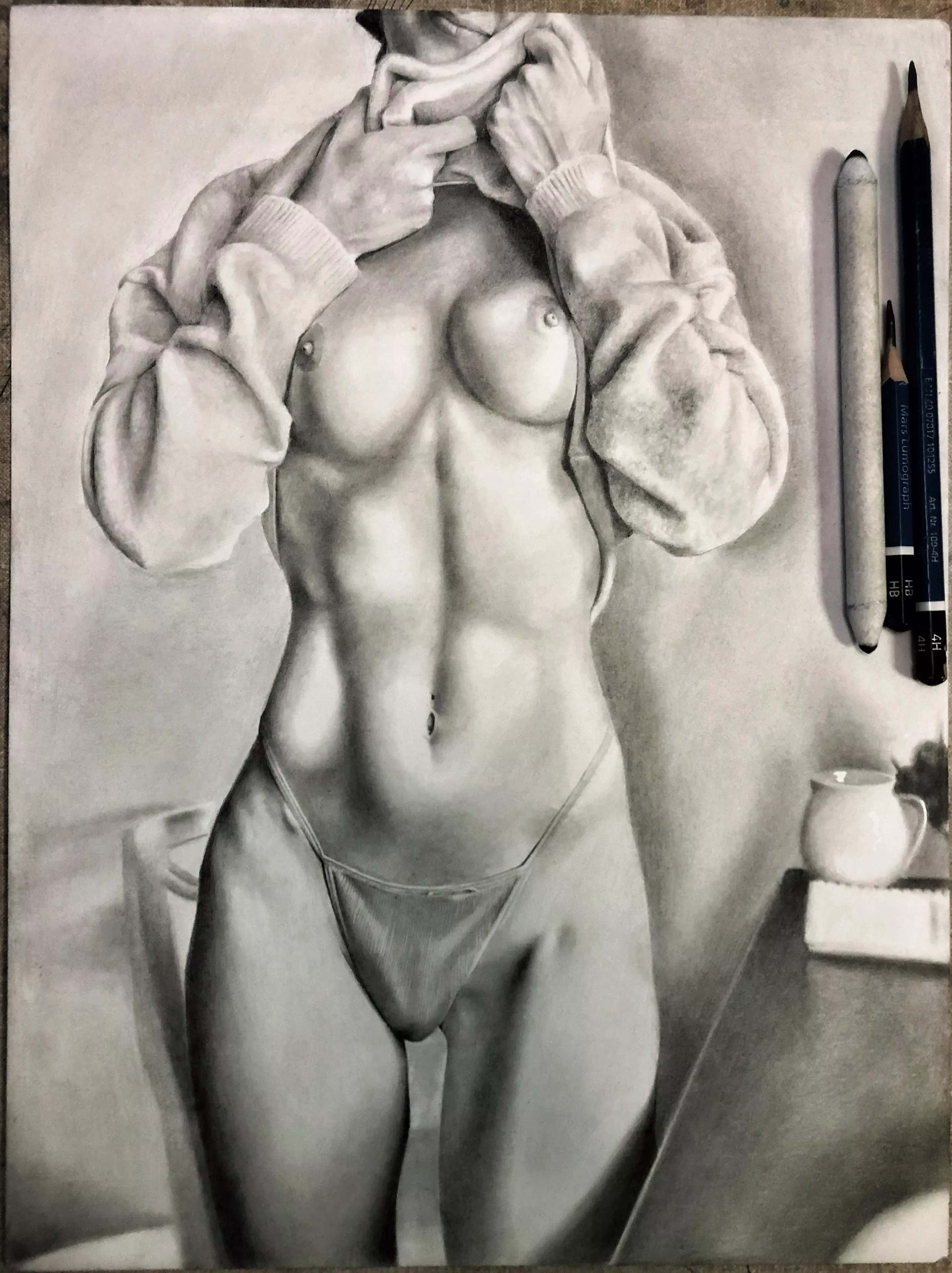 Sami, Graphite drawing by me