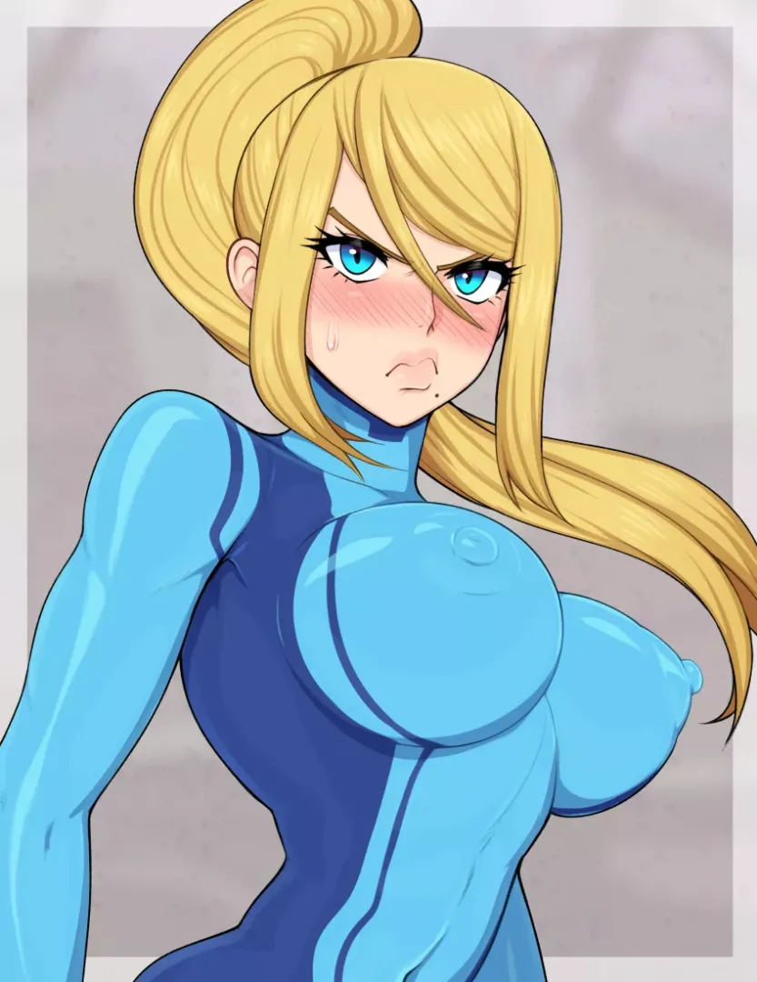 Samus Looking Angry (Afrobull)