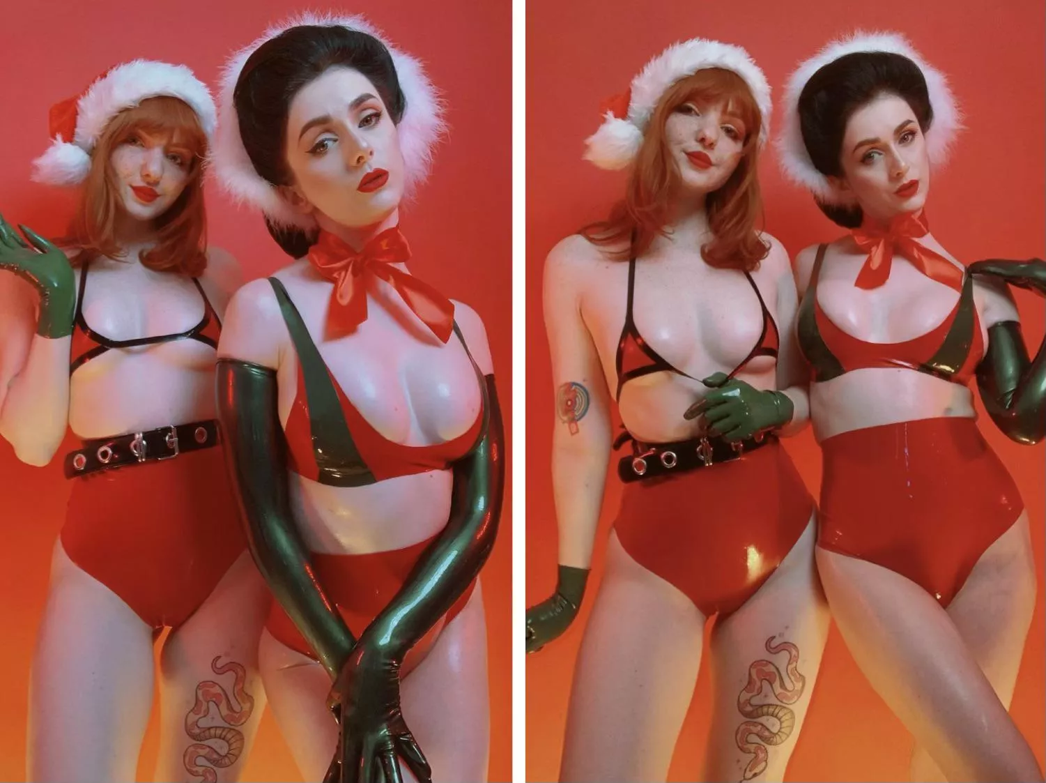 Santa’s little helpers (Miss Ellie Mouse and I) are here to help you get in the Christmas mood ❤️
