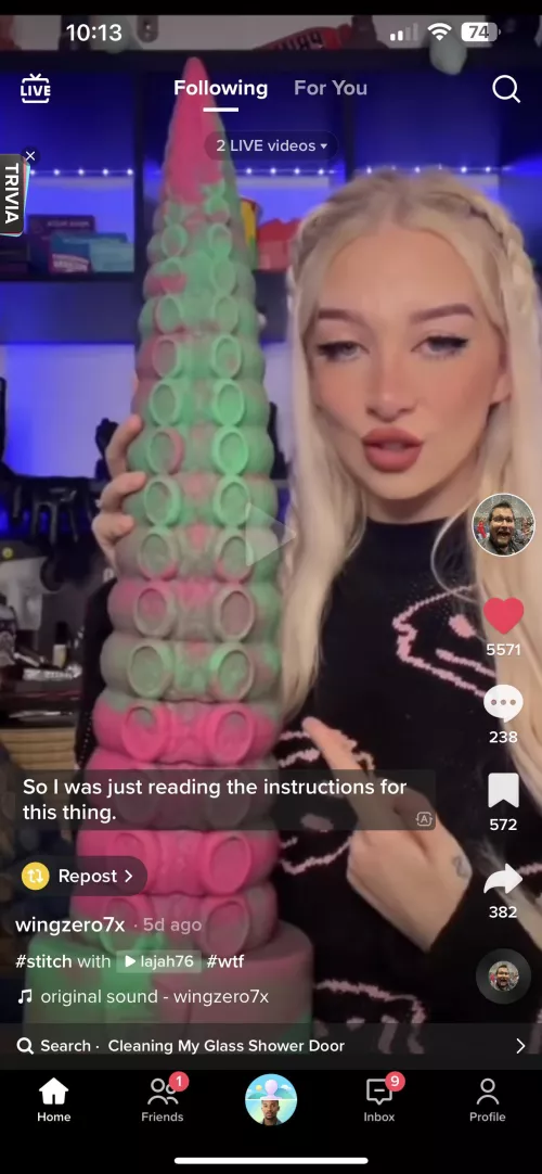 Sauce for dishwasher tentacle girl?