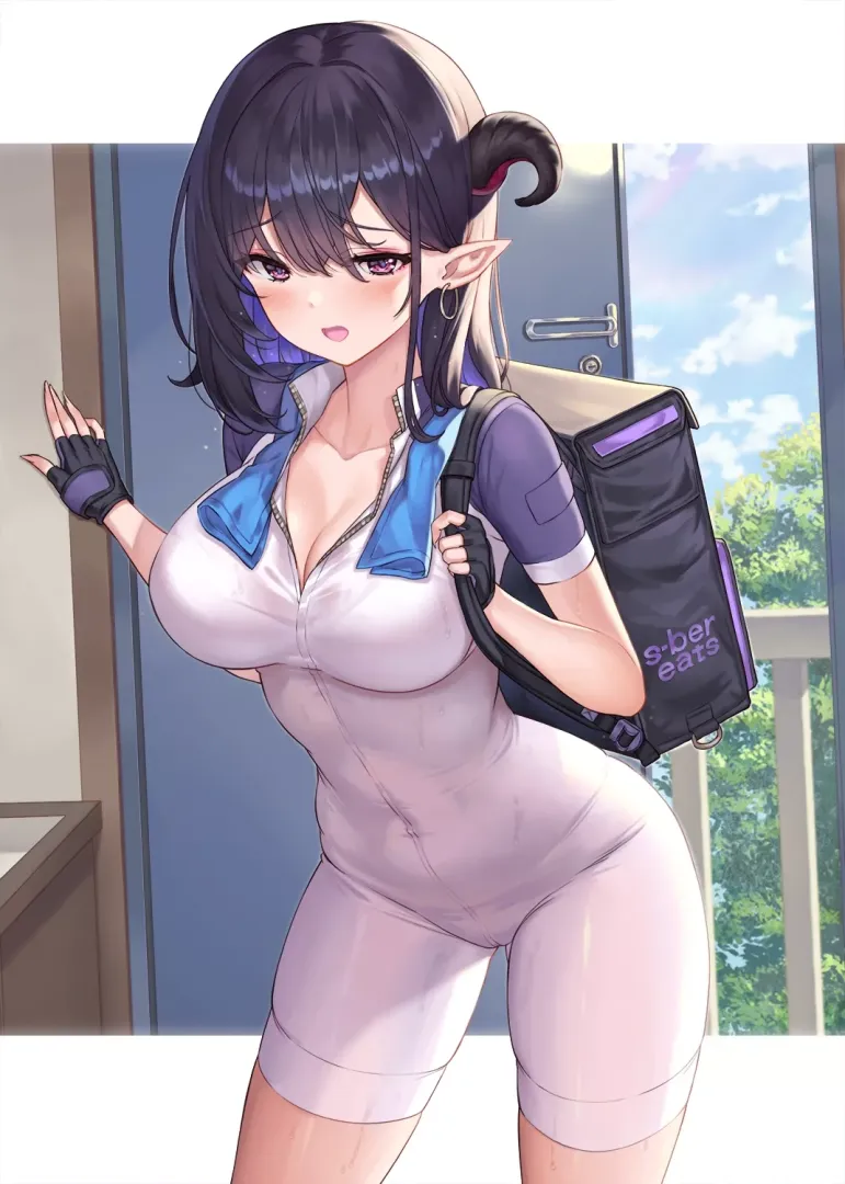 S-Ber Eats Delivery Girl