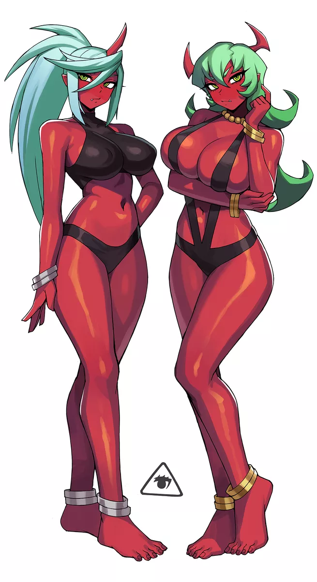 Scanty and Kneesocks (Donburik) [Panty and Stocking]