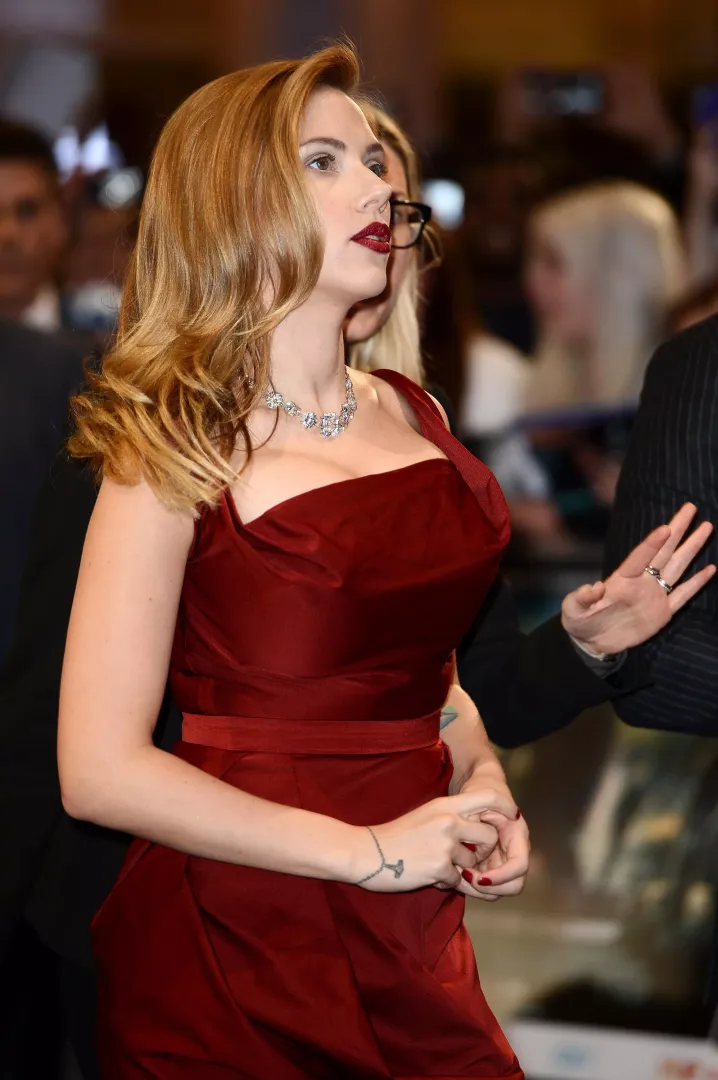 Scarlett Johansson at the “Captain America: The Winter Soldier