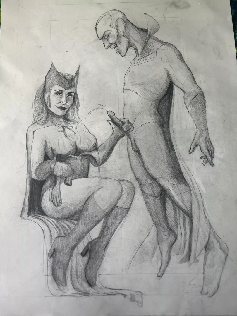Scarlett Witch Handjob