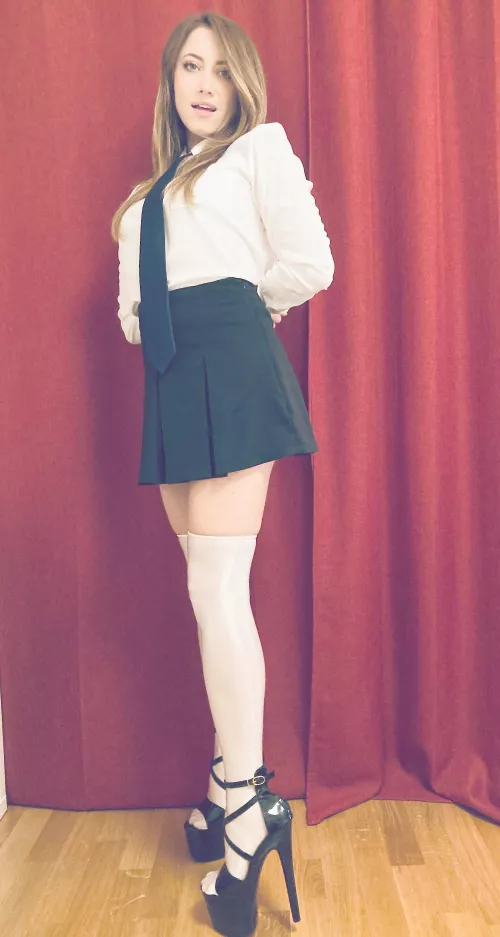 Schoolgirl skirt