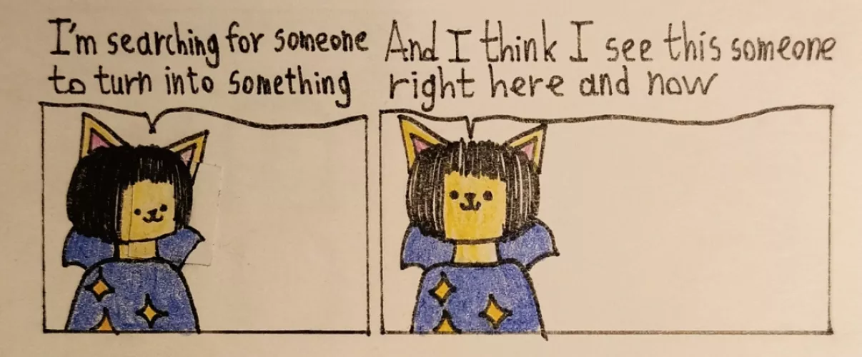 searching (art by me)