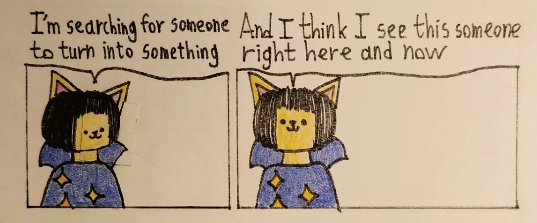 searching (art by me)