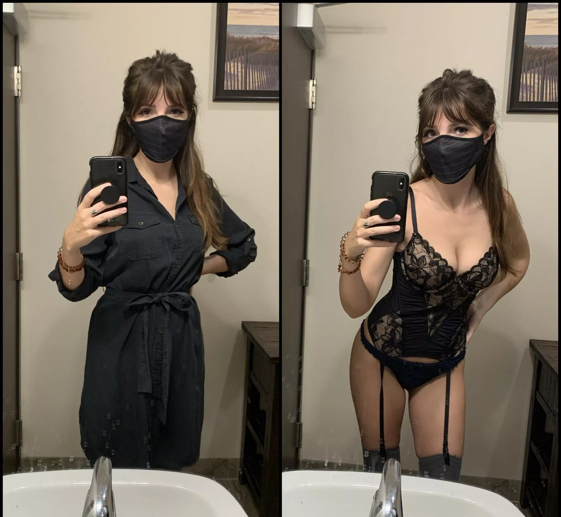 Secretary with a sexy secret.. Do u think my boss suspects❔😏 [f]