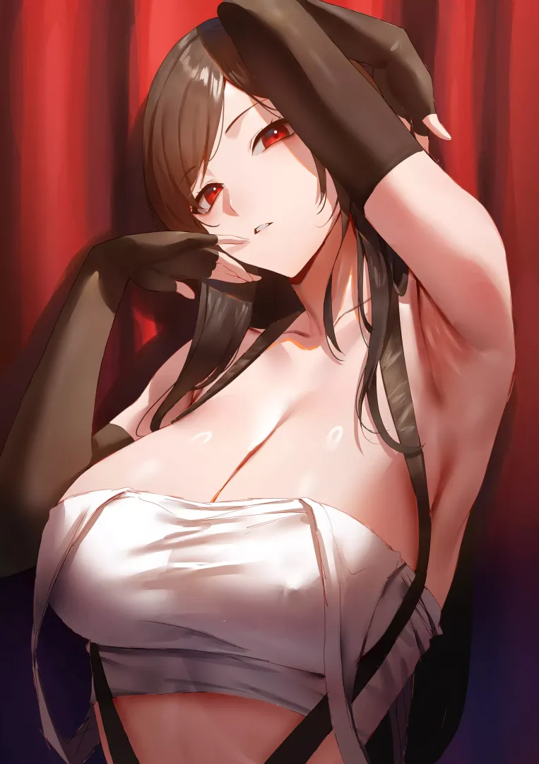seductive Tifa (@roror0_)[Final Fantasy VII]