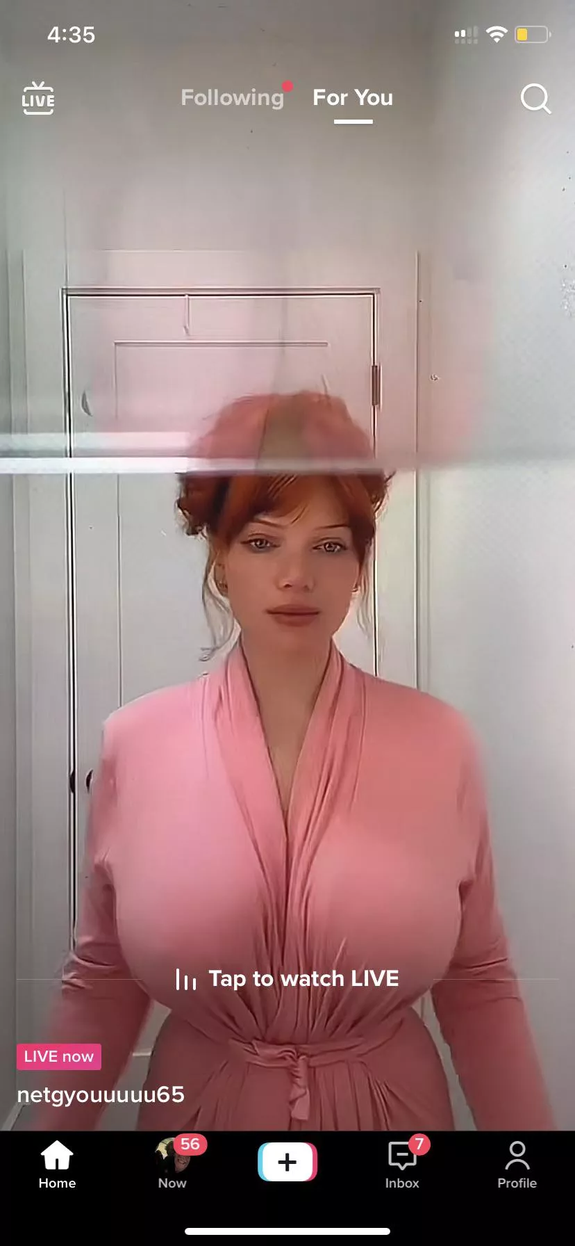 See her as a bot on TikTok a lot, wondering if she’s got an actual account or any real content