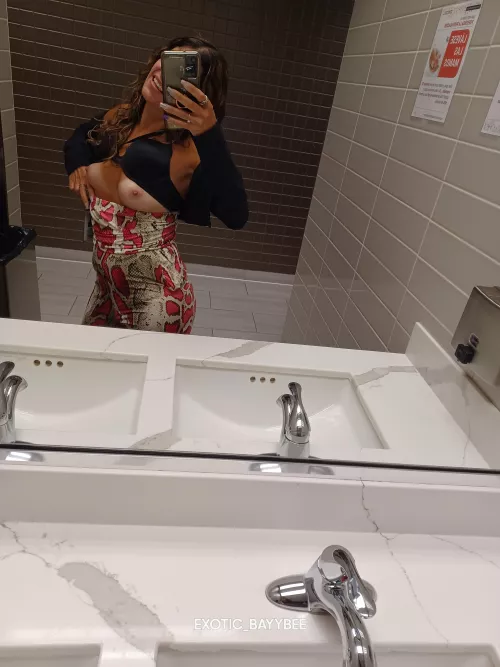 Seeing my titties makes me smile