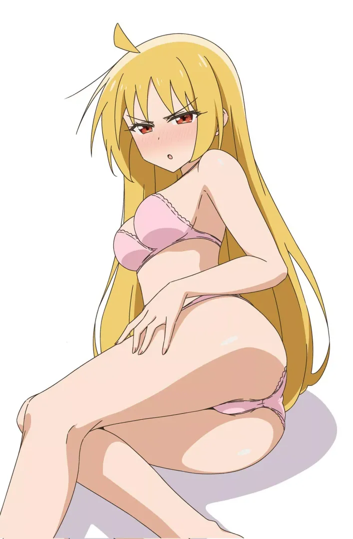 Seika Modeling In Her Bra And Panties [Bocchi The Rock]