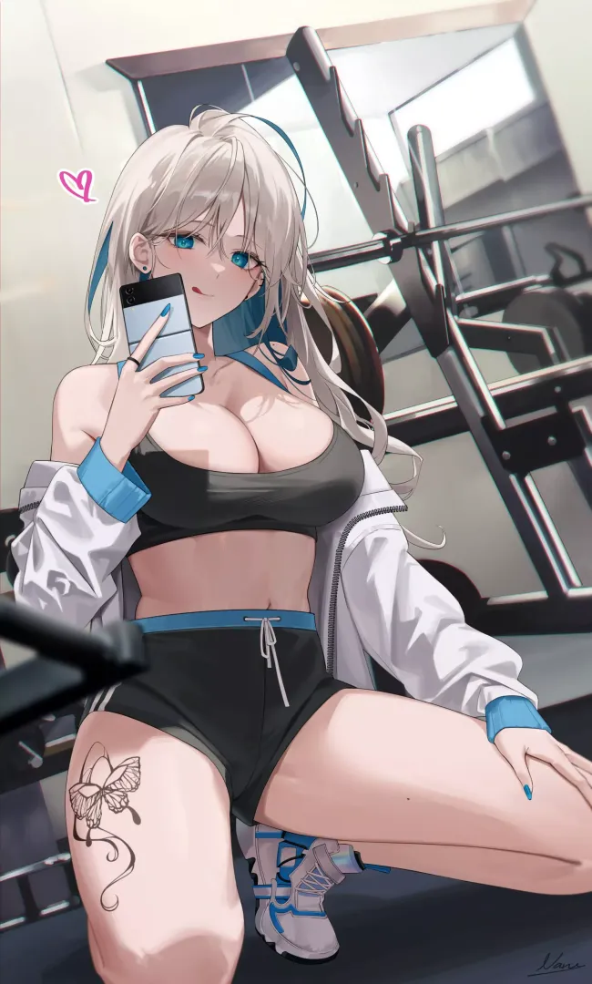 Selfie in the Gym