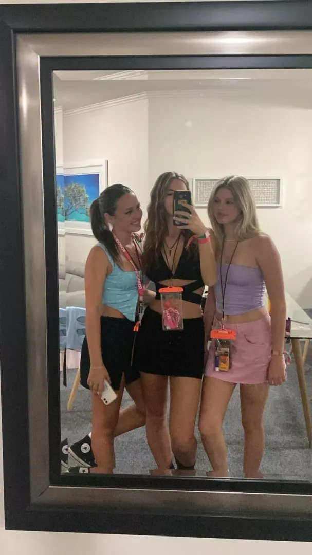 Selfie with friends
