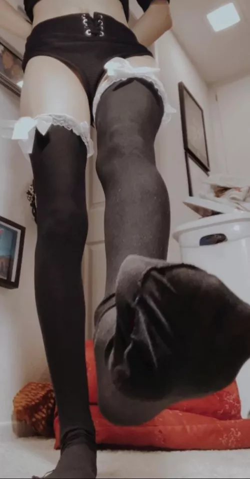 [selling] It’s the season of ghosts and ghouls! Get these thigh highs on sale for $20 today only~Selling panties/socks/bras and more~