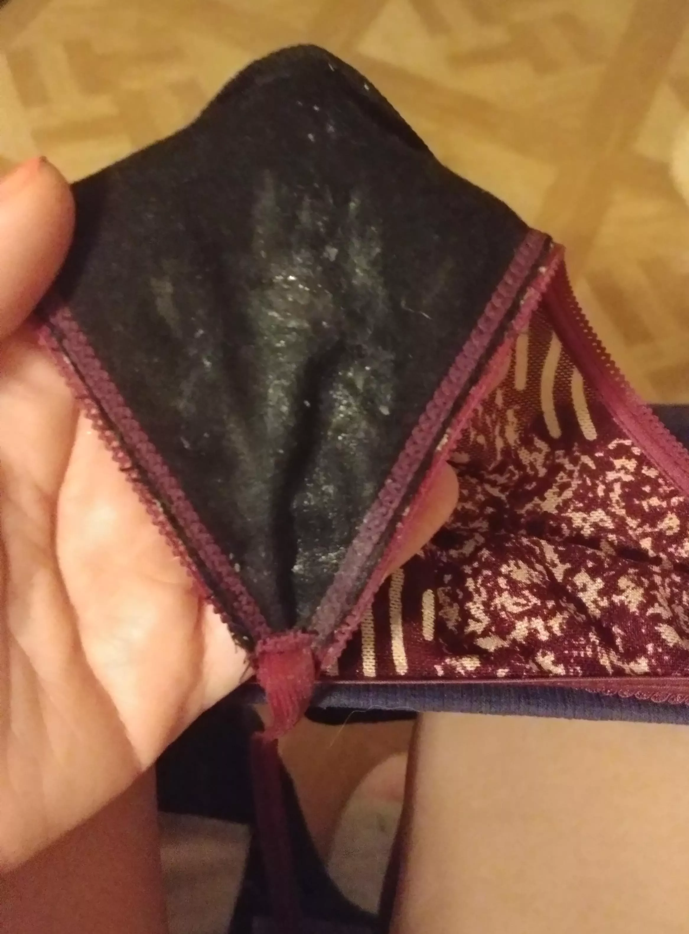 [selling] One day of wear in this thong! Ready to ship to you :)