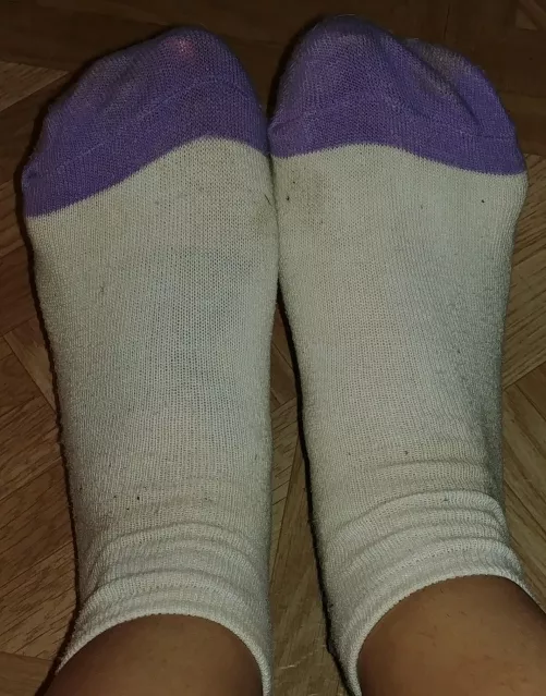 [selling] Smelly server socks worn during my busy serving shifts! Message me to get your wear started today!