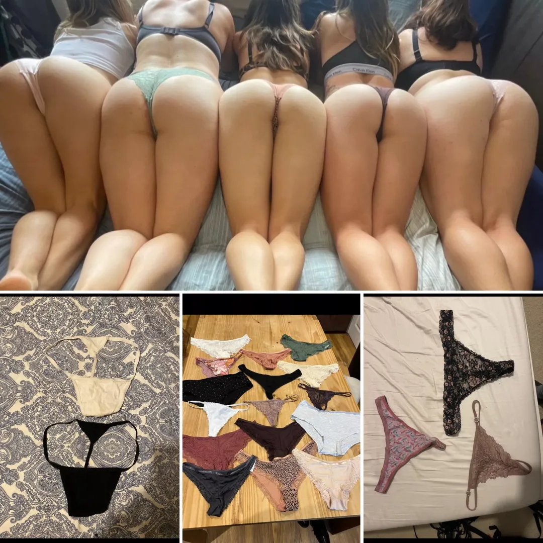 [Selling] Which pair? Which bum? Your choice 😈😘 In order- Stacey, Alex, Emily, Natalie and Amy ❤️