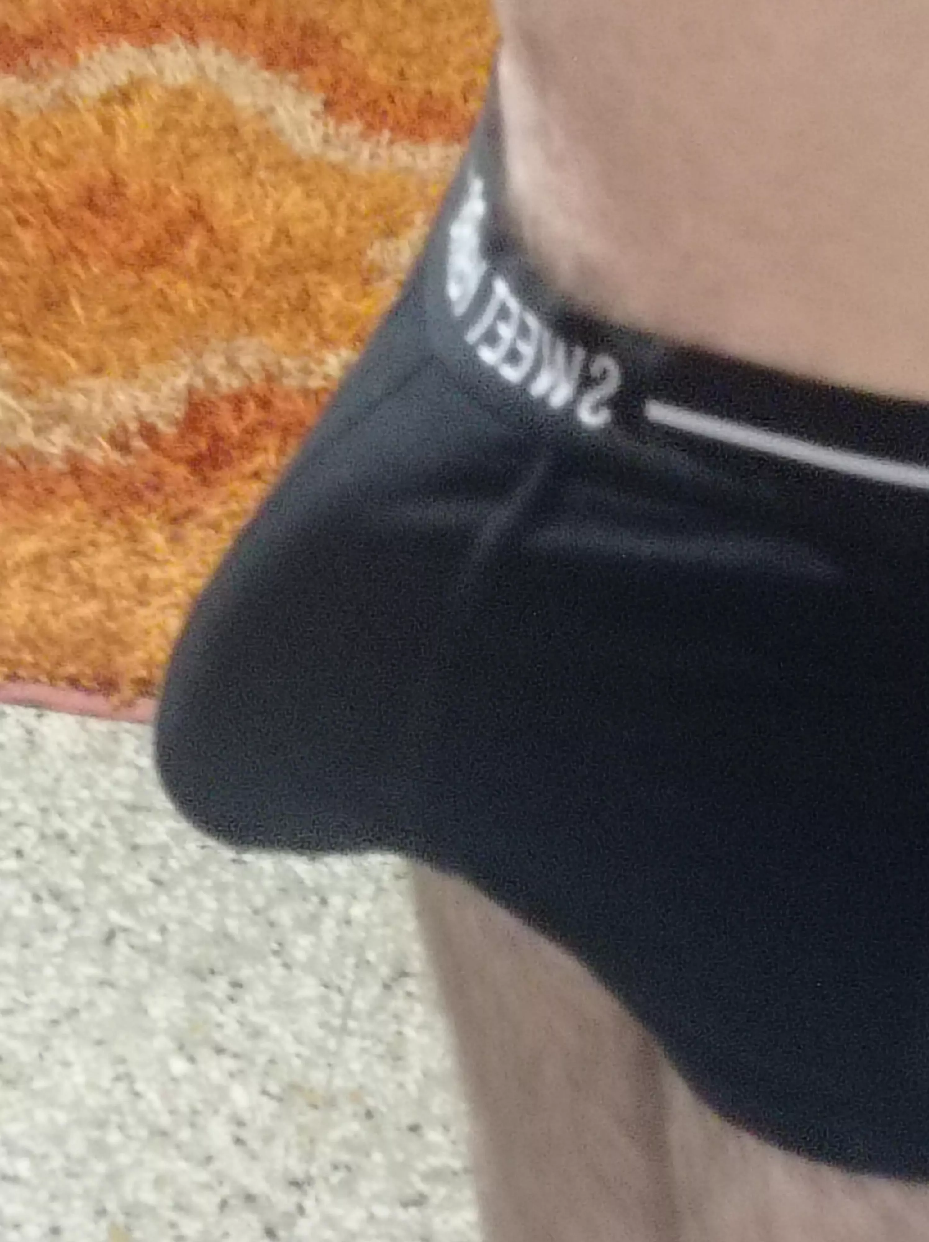 Semi hard bulge 😳 (20)