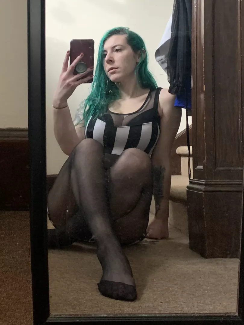 Sexy in stockings