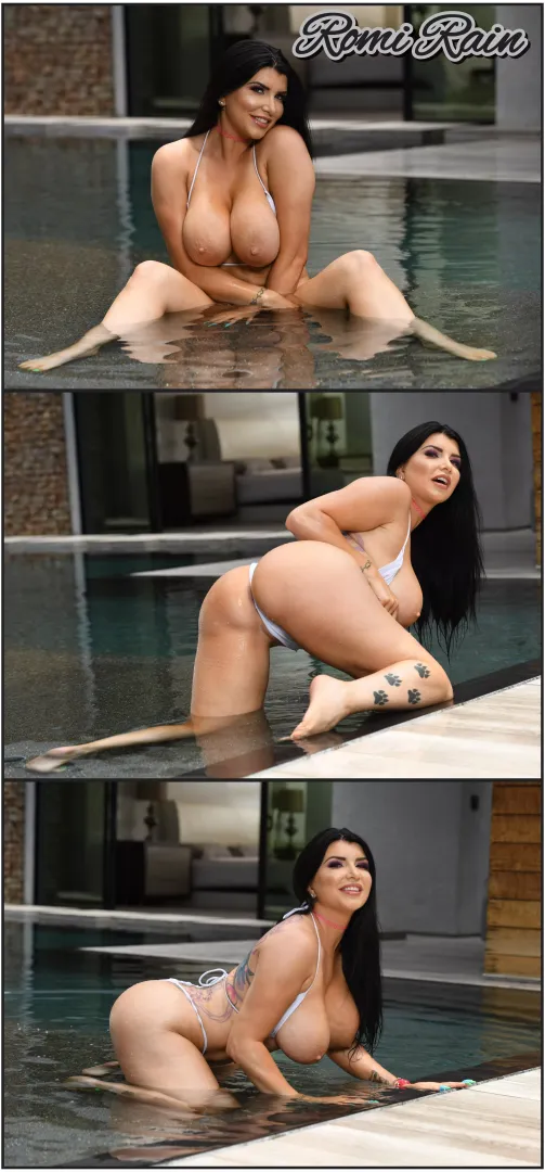 Sexy in the pool