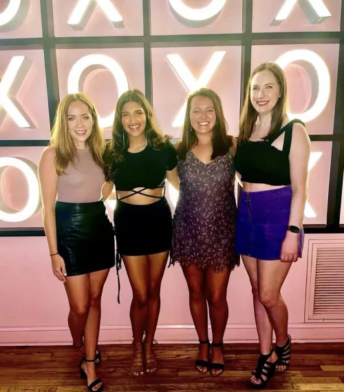 Sexy partying girls