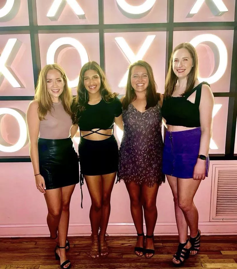 Sexy partying girls