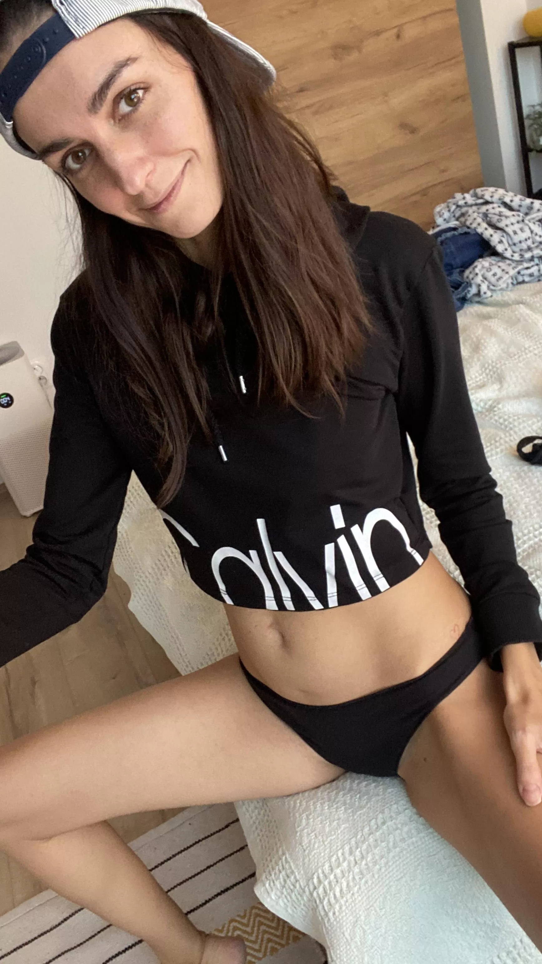 sexy petite is on fire