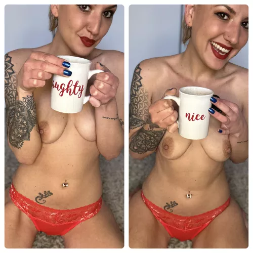 Shall I be naughty, or nice today?