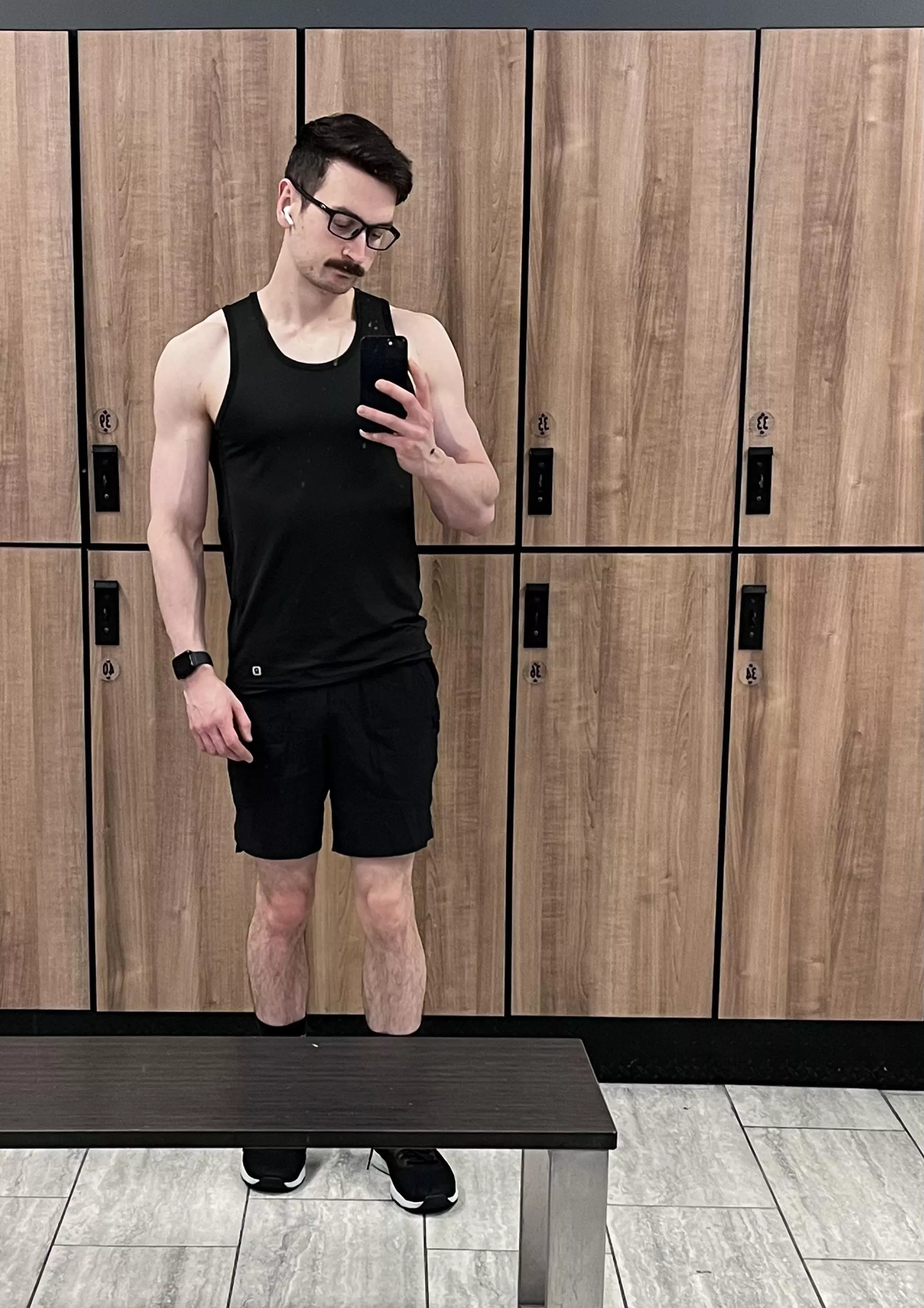 Shameless gym selfie
