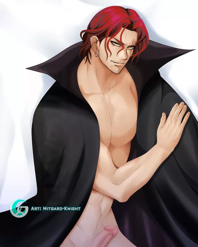 Shanks is ready to take a nap! [ONE PIECE]