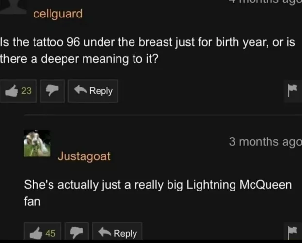 She certainly is