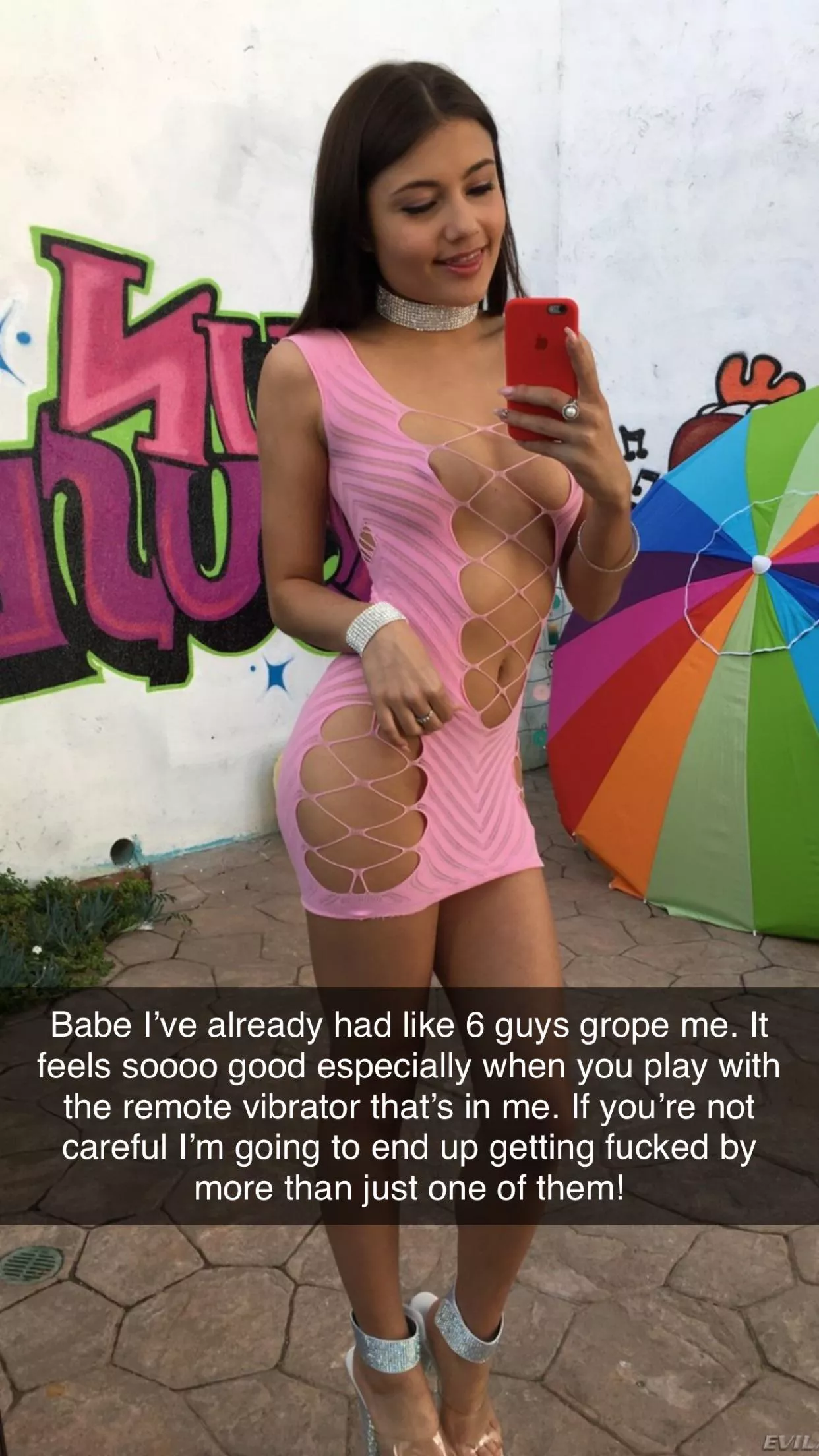 She couldn’t take any more teasing