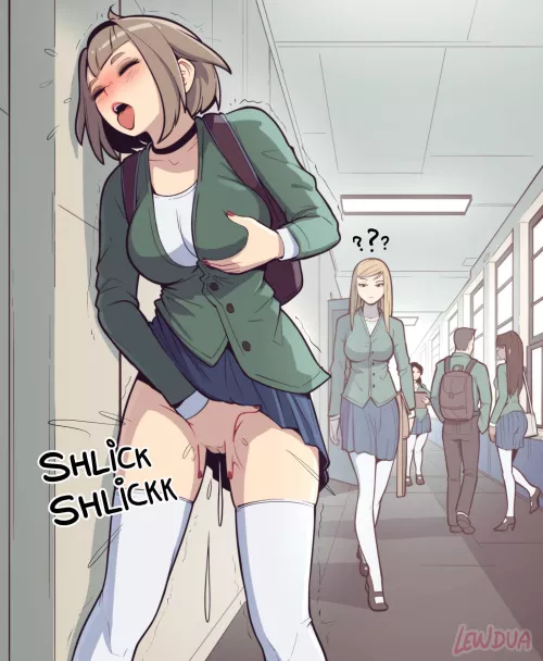 She couldn't wait (Lewdua)